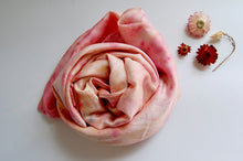 Load image into Gallery viewer, Botanically Dyed Mulberry Silk Pillowcase