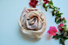 Load image into Gallery viewer, Botanically Dyed Mulberry Silk Pillowcase