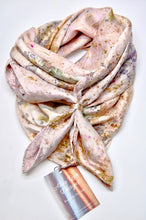 Load image into Gallery viewer, Botanically Dyed Silk Wild Rag  - Charmeuse Silk