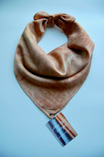 Load image into Gallery viewer, Botanically Dyed Silk Bandana - Charmeuse Silk