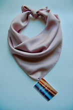 Load image into Gallery viewer, Botanically Dyed Silk Bandana - Charmeuse Silk