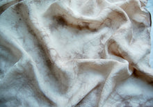 Load image into Gallery viewer, Botanically Dyed Silk Bandana - Habotai Silk