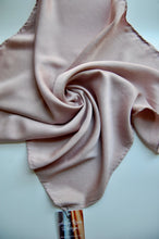 Load image into Gallery viewer, Botanically Dyed Silk Bandana - Charmeuse Silk