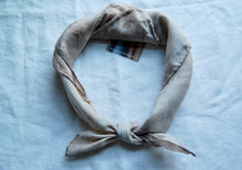 Load image into Gallery viewer, Botanically Dyed Silk Bandana - Habotai Silk