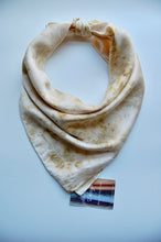 Load image into Gallery viewer, Botanically Dyed Silk Bandana - Charmeuse Silk