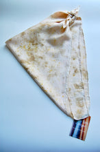 Load image into Gallery viewer, Botanically Dyed Silk Bandana - Charmeuse Silk