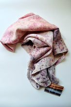 Load image into Gallery viewer, Botanically Dyed Silk Wild Rag  - Charmeuse Silk
