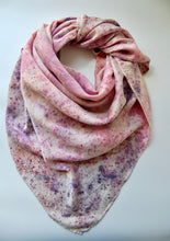 Load image into Gallery viewer, Botanically Dyed Silk Wild Rag  - Charmeuse Silk