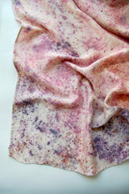 Load image into Gallery viewer, Botanically Dyed Silk Wild Rag  - Charmeuse Silk