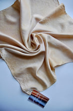 Load image into Gallery viewer, Botanically Dyed Silk Bandana - Charmeuse Silk