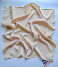 Load image into Gallery viewer, Botanically Dyed Silk Bandana - Charmeuse Silk