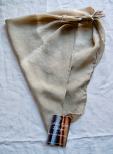 Load image into Gallery viewer, Botanically Dyed Silk Bandana - Habotai Silk