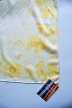 Load image into Gallery viewer, Botanically Dyed Silk Bandana - Charmeuse Silk