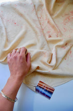 Load image into Gallery viewer, Botanically Dyed Silk Wild Rag - Charmeuse Silk