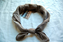 Load image into Gallery viewer, Botanically Dyed Silk Bandana - Habotai Silk