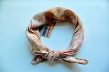 Load image into Gallery viewer, Botanically Dyed Silk Bandana - Charmeuse Silk