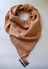 Load image into Gallery viewer, Botanically Dyed Silk Wild Rag - Charmeuse Silk