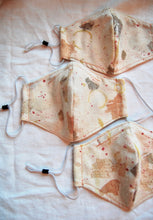 Load image into Gallery viewer, Botanically Dyed Raw Silk Face Masks