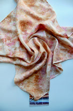 Load image into Gallery viewer, Botanically Dyed Silk Bandana - Charmeuse Silk