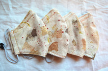 Load image into Gallery viewer, Botanically Dyed Raw Silk Face Masks
