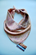 Load image into Gallery viewer, Botanically Dyed Silk Bandana - Charmeuse Silk
