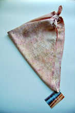 Load image into Gallery viewer, Botanically Dyed Silk Bandana - Charmeuse Silk