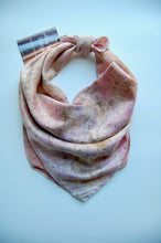 Load image into Gallery viewer, Botanically Dyed Silk Bandana - Charmeuse Silk