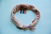 Load image into Gallery viewer, Botanically Dyed Silk Bandana - Charmeuse Silk