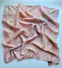 Load image into Gallery viewer, Botanically Dyed Silk Bandana - Charmeuse Silk