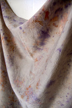 Load image into Gallery viewer, Botanically Dyed Silk Wild Rag - Charmeuse Silk