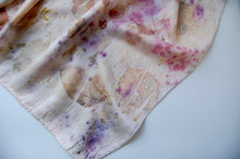 Load image into Gallery viewer, Botanically Dyed Silk Wild Rag - Charmeuse Silk