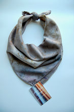 Load image into Gallery viewer, Botanically Dyed Silk Bandana - Charmeuse Silk
