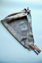 Load image into Gallery viewer, Botanically Dyed Silk Bandana - Charmeuse Silk