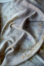 Load image into Gallery viewer, Botanically Dyed Silk Bandana - Charmeuse Silk