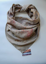 Load image into Gallery viewer, Botanically Dyed Silk Wild Rag - Charmeuse Silk