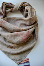 Load image into Gallery viewer, Botanically Dyed Silk Wild Rag - Charmeuse Silk