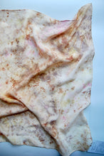 Load image into Gallery viewer, Botanically Dyed Silk Bandana - Habotai Silk