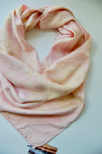 Load image into Gallery viewer, Botanically Dyed Silk Wild Rag - Charmeuse Silk