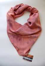 Load image into Gallery viewer, Botanically Dyed Silk Wild Rag - Charmeuse Silk