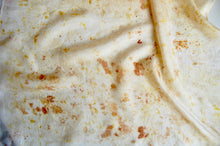 Load image into Gallery viewer, Botanically Dyed Silk Bandana - Habotai Silk