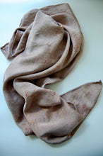 Load image into Gallery viewer, Botanically Dyed Silk Wild Rag - Charmeuse Silk