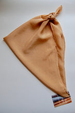 Load image into Gallery viewer, Botanically Dyed Silk Bandana - Habotai Silk