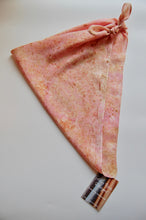 Load image into Gallery viewer, Botanically Dyed Silk Bandana - Habotai Silk
