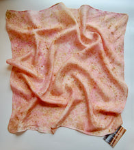 Load image into Gallery viewer, Botanically Dyed Silk Bandana - Habotai Silk