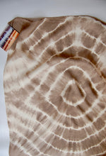 Load image into Gallery viewer, Botanically Dyed Silk Bandana - Habotai Silk