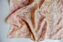 Load image into Gallery viewer, Botanically Dyed Silk Bandana - Habotai Silk