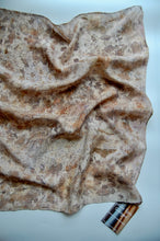 Load image into Gallery viewer, Botanically Dyed Silk Bandana - Habotai Silk