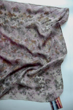 Load image into Gallery viewer, Botanically Dyed Silk Bandana - Habotai Silk