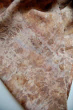 Load image into Gallery viewer, Botanically Dyed Silk Bandana - Habotai Silk