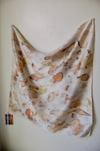 Load image into Gallery viewer, Botanically Dyed Silk Bandana - Charmeuse Silk
